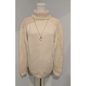 Gran Sasso Vision Made In Italy 100% Virgin Wool Women Sweater Size 50